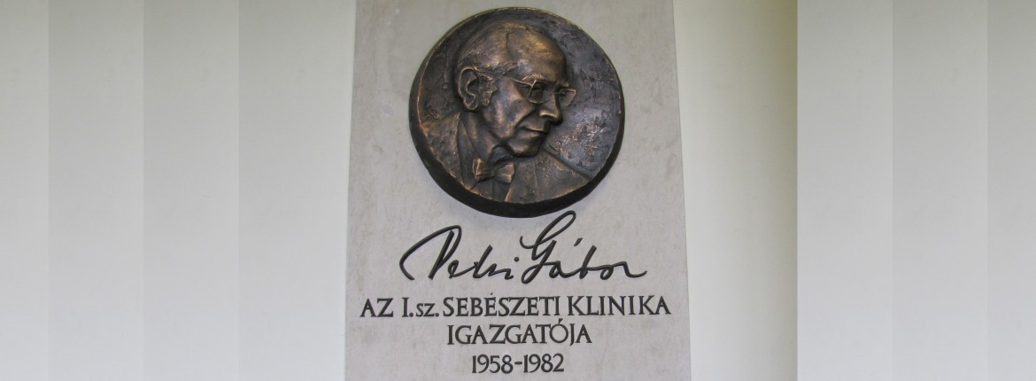 Petri Gábor professzor