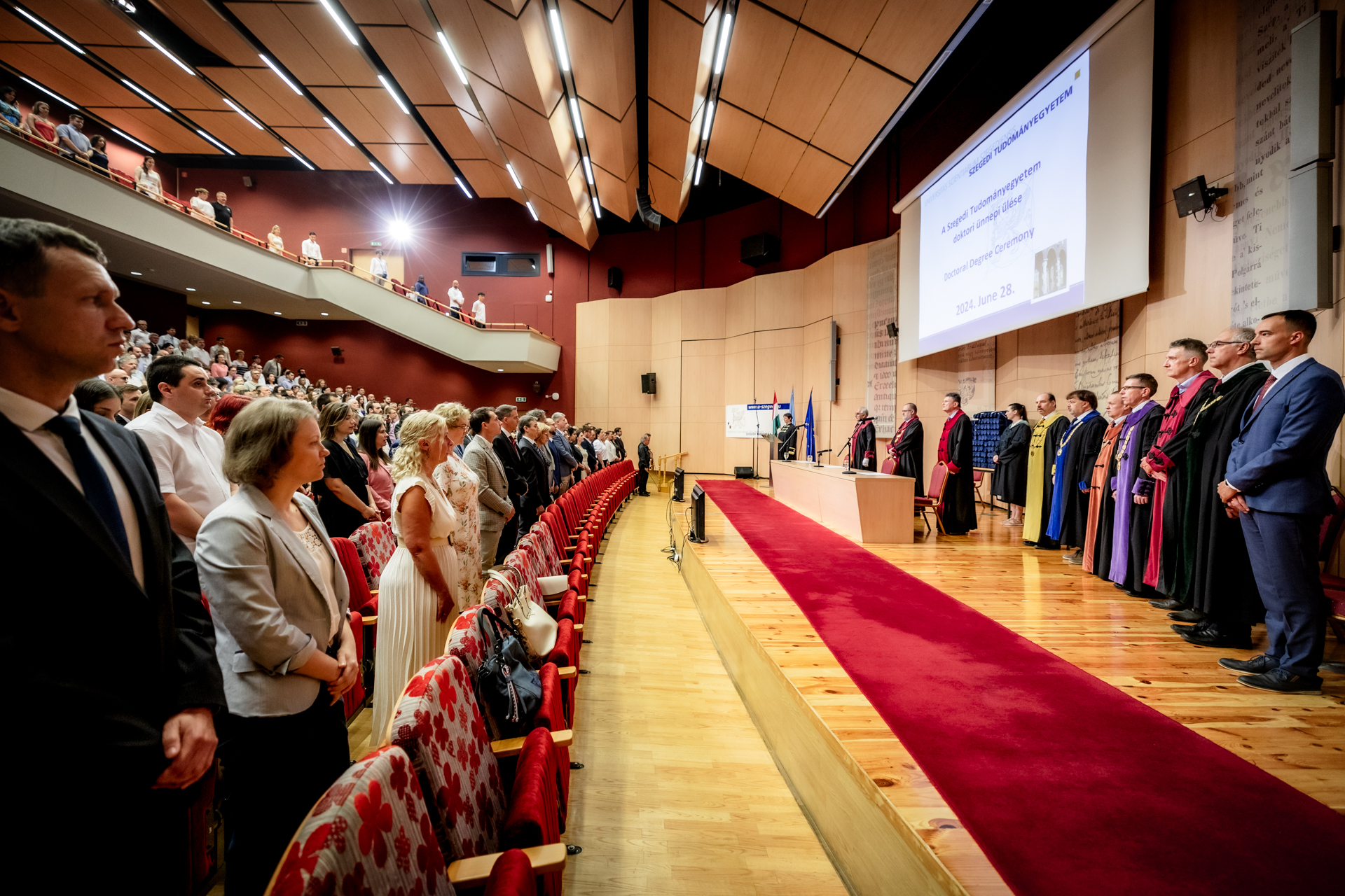 Bevonult az SZTE Avató Tanácsa